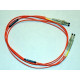 AFL Teleco 5m LC-LC Duplex 50/125 Multimode Fiber Cable Orange Optic 17FT 6754561-7